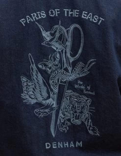 Denham DXT PARIS BOMBER Rigid Denim 9 Denham DXT PARIS BOMBER Rigid Denim -Fusion Verkoop 001