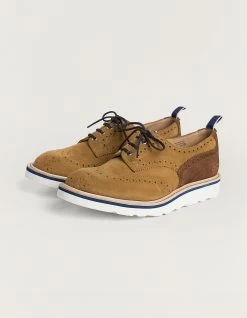 DENHAM X Tricker's Bourton Brogue Shoe