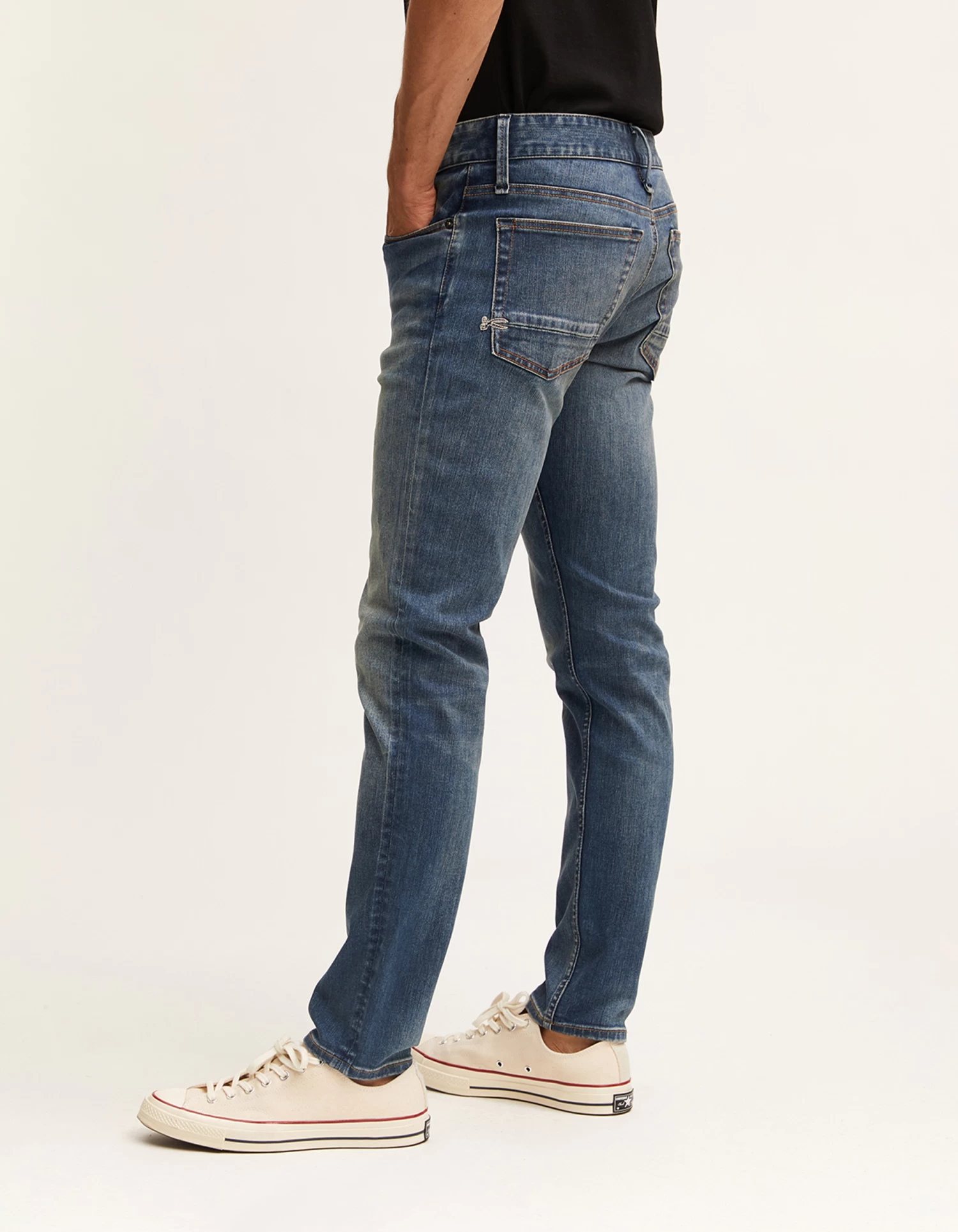 Denham BOLT One-Year Indigo Denim 4 Denham BOLT One-Year Indigo Denim - Afbeelding 2