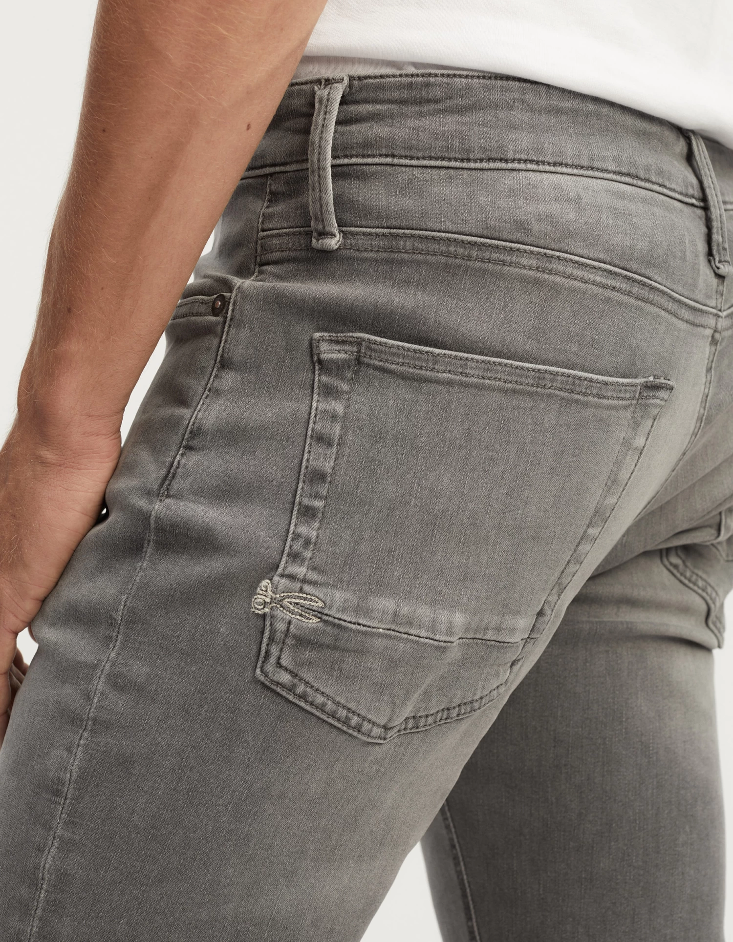 Denham RAZOR Soft Grey Stonewashed 7 Denham RAZOR Soft Grey Stonewashed - Afbeelding 5