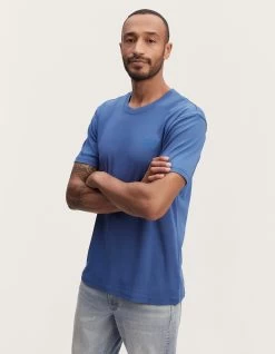 Denham ROGER TEE Rib Cotton -Fusion Verkoop 01 23 04 52 042 row2 2