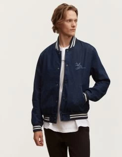 Denham DXT PARIS BOMBER Rigid Denim