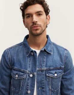 Denham AMSTERDAM JACKET Authentic Stonewash Abrasions -Fusion Verkoop 01 23 07 21 021 row4 1