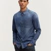 Denham ROB SHIRT Medium Wash -Fusion Verkoop 01 23 07 43 011 row1 1