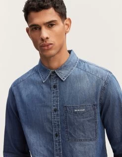 Denham ROB SHIRT Medium Wash -Fusion Verkoop 01 23 07 43 011 row4 1
