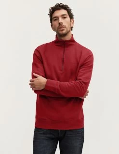 Denham OXFORD REG HALF ZIP Premium Unbrushed