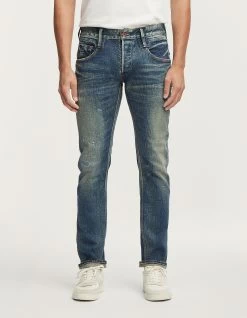 Denham SKIN Japanese Dark Repair Selvedge -Fusion Verkoop 01 23 08 11 044 row2 1