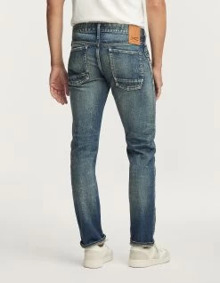 Denham SKIN Japanese Dark Repair Selvedge -Fusion Verkoop 01 23 08 11 044 row3 1