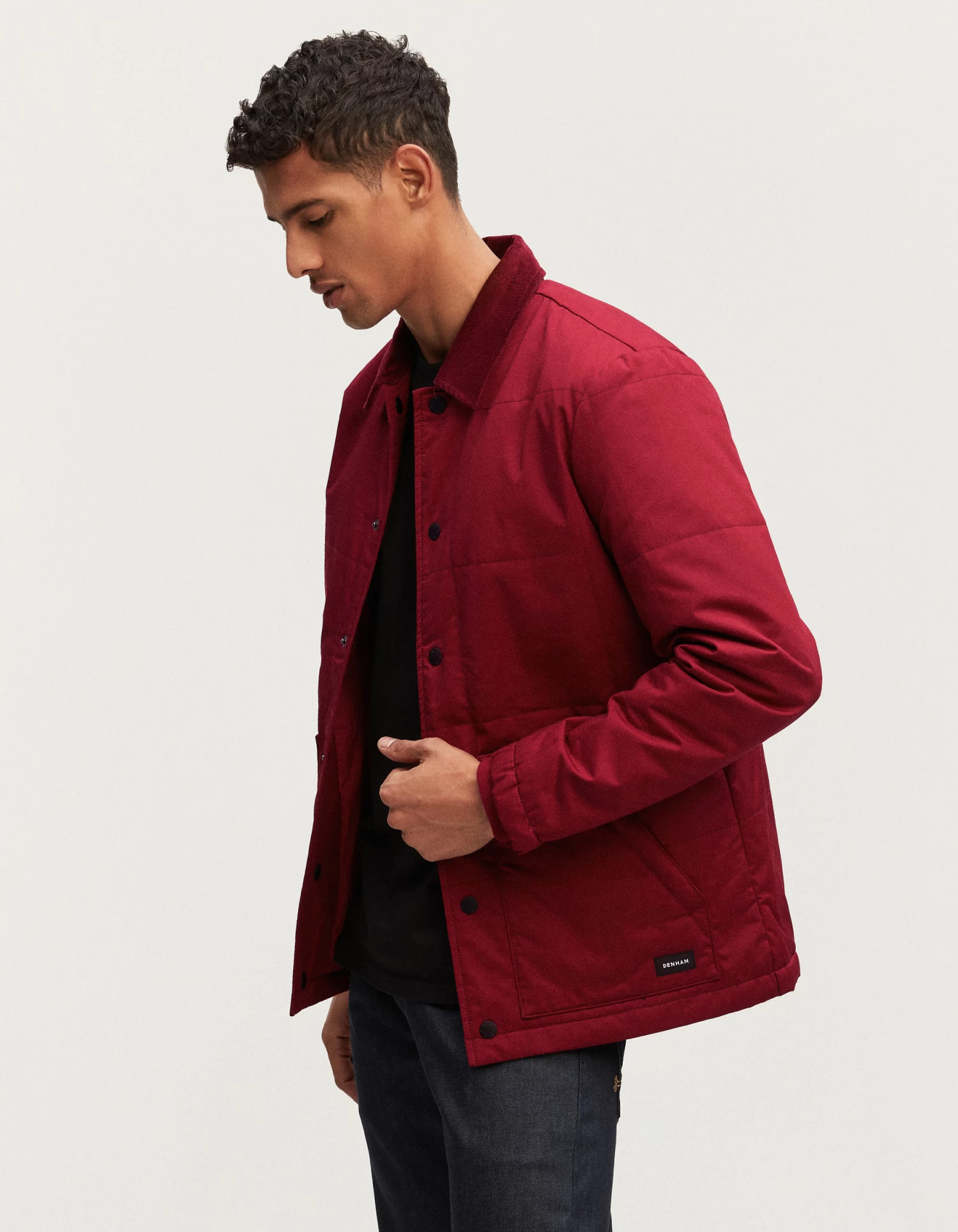 Denham TIMES PADDED JACKET Cotton 5 Denham TIMES PADDED JACKET Cotton - Afbeelding 3