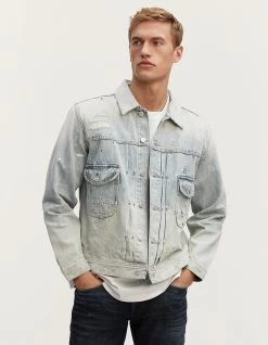 Denham NORTON JACKET Authentic Light Paint Repair