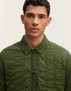 Denham HANFU QUILTED OVERSHIRT Crinkle Nylon -Fusion Verkoop 01 23 08 40 081 row4 1