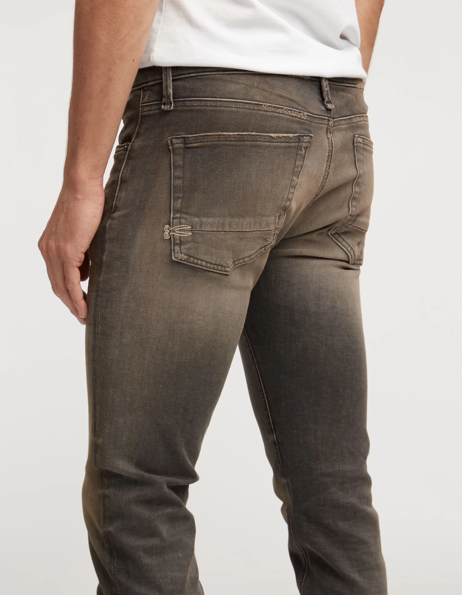 Denham BOLT Vintage Grey Worn 7 Denham BOLT Vintage Grey Worn - Afbeelding 5