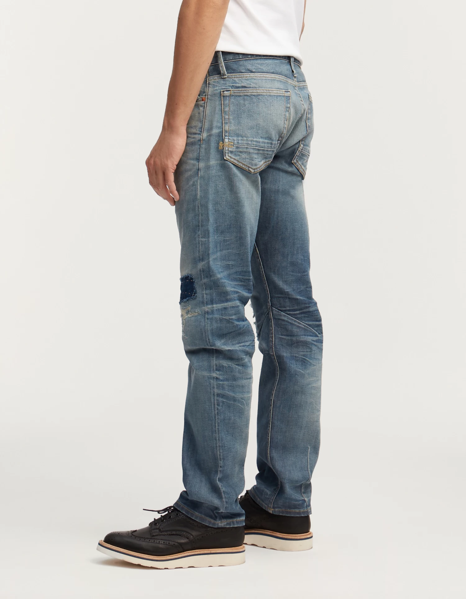 Denham GRADE 15th Year Repair Denim 4 Denham GRADE 15th Year Repair Denim - Afbeelding 2