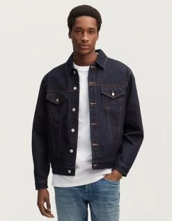 Denham TOKYO MIX JACKET Denim Check