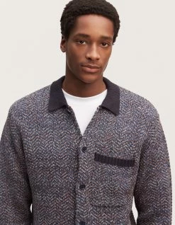 Denham JARET KNIT JACKET Cotton Blend -Fusion Verkoop 01 23 10 71 071 row4 1