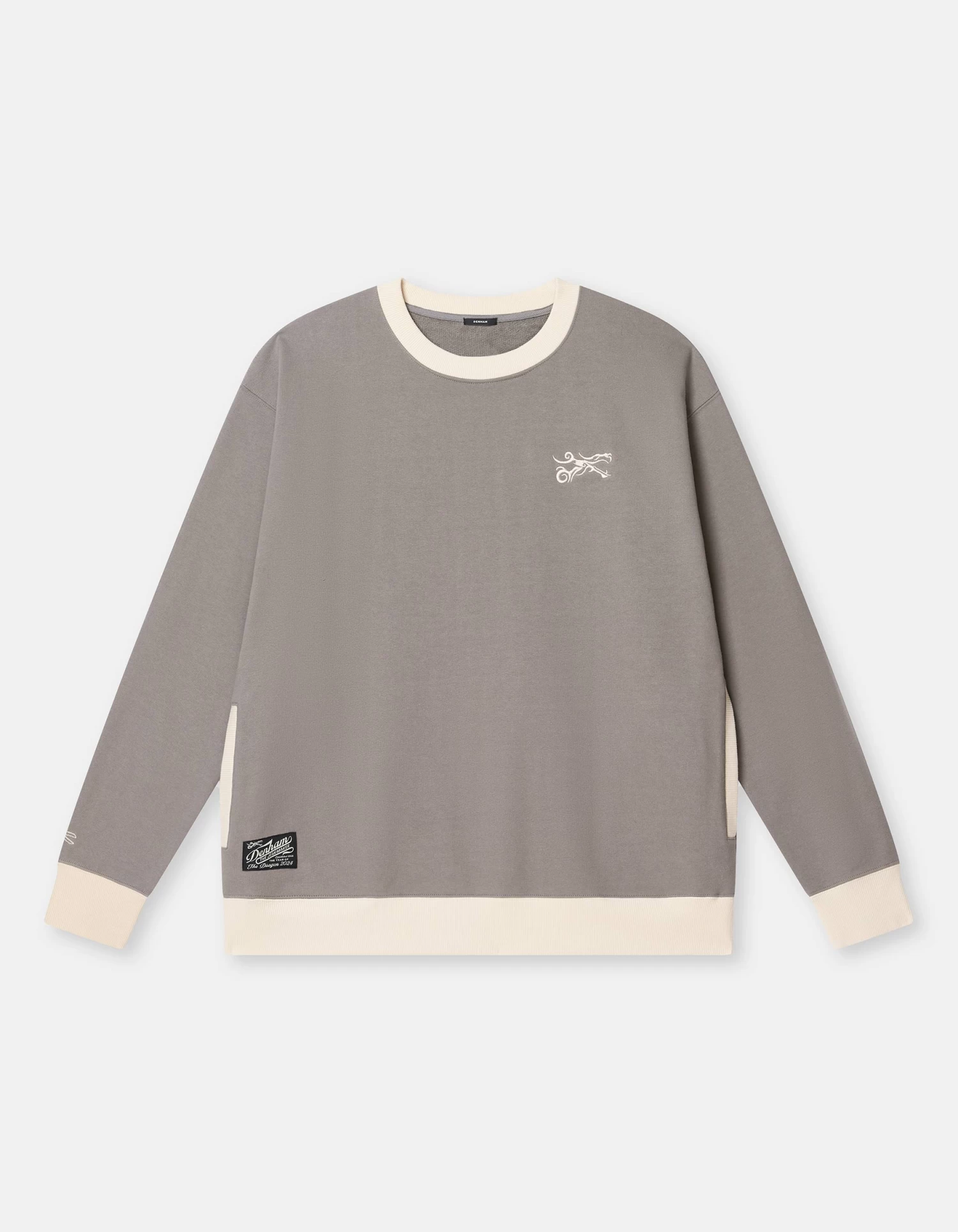 Denham YEAR OF THE DRAGON SWEATER Cotton 3 Denham YEAR OF THE DRAGON SWEATER Cotton