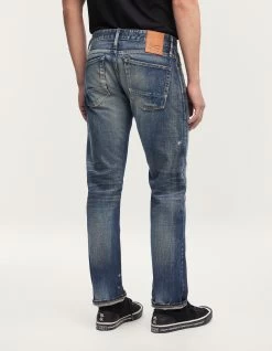 Denham RIDGE JAPANESE TENKA SELVEDGE Dark Blue -Fusion Verkoop 01 24 01 11 095 row5 1