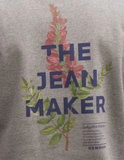 Denham AQUA INDIGO SWEATER Unbrushed Cotton -Fusion Verkoop 01 24 01 60 632 row5 1