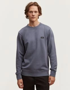 DENHAM SLIM SWEATER Unbrushed Cotton