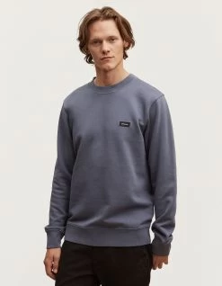 DENHAM SLIM SWEATER Unbrushed Cotton -Fusion Verkoop 01 24 01 60 636 row2 1