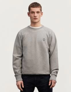 Denham BROOKER RAGLAN SWEATER Cotton Jersey