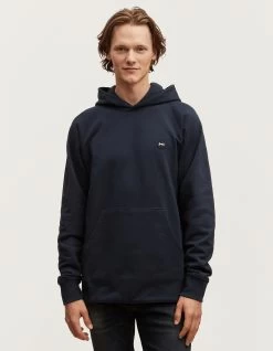 Denham BROOKER RAGLAN HOODIE Cotton Jersey