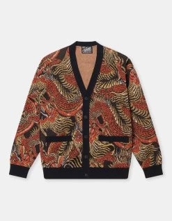 Denham YEAR OF THE DRAGON CARDIGAN Cotton Blend