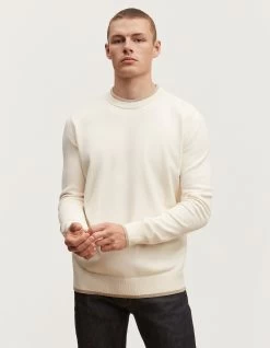 Denham EATON CREW SWEATER Soft Compact Knit -Fusion Verkoop 01 24 01 71 607 row2 1