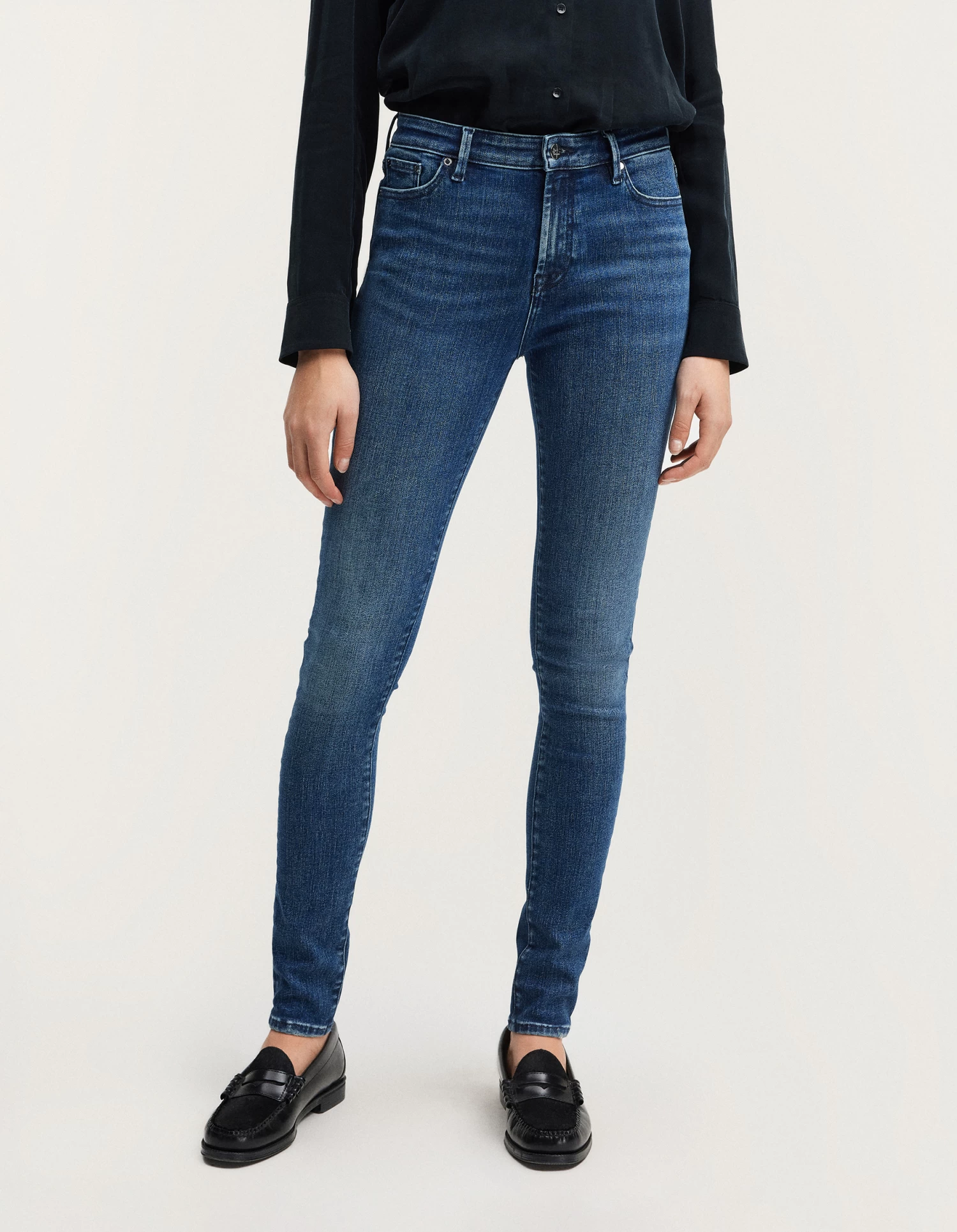 Denham NEEDLE GOTS Dark Indigo 3 Denham NEEDLE GOTS Dark Indigo