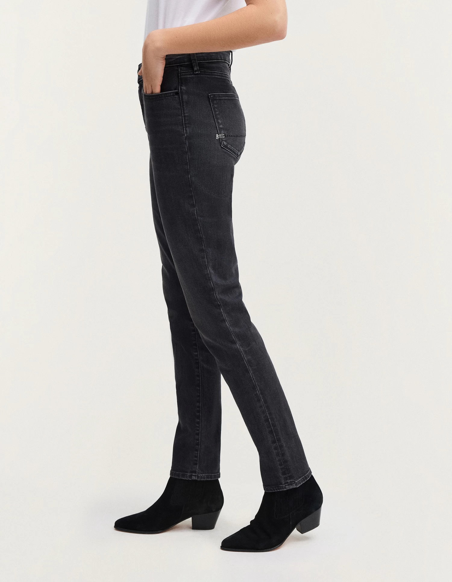 Denham MARGOT Black Stonewashed Finish 4 Denham MARGOT Black Stonewashed Finish - Afbeelding 2