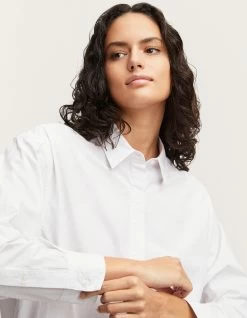 Denham OLIVIA SHIRT Compact Poplin -Fusion Verkoop 02 23 01 40 030 row4 2