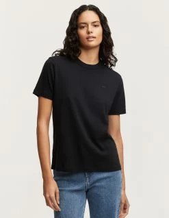 Denham JESSICA TEE Rib Cotton Jersey