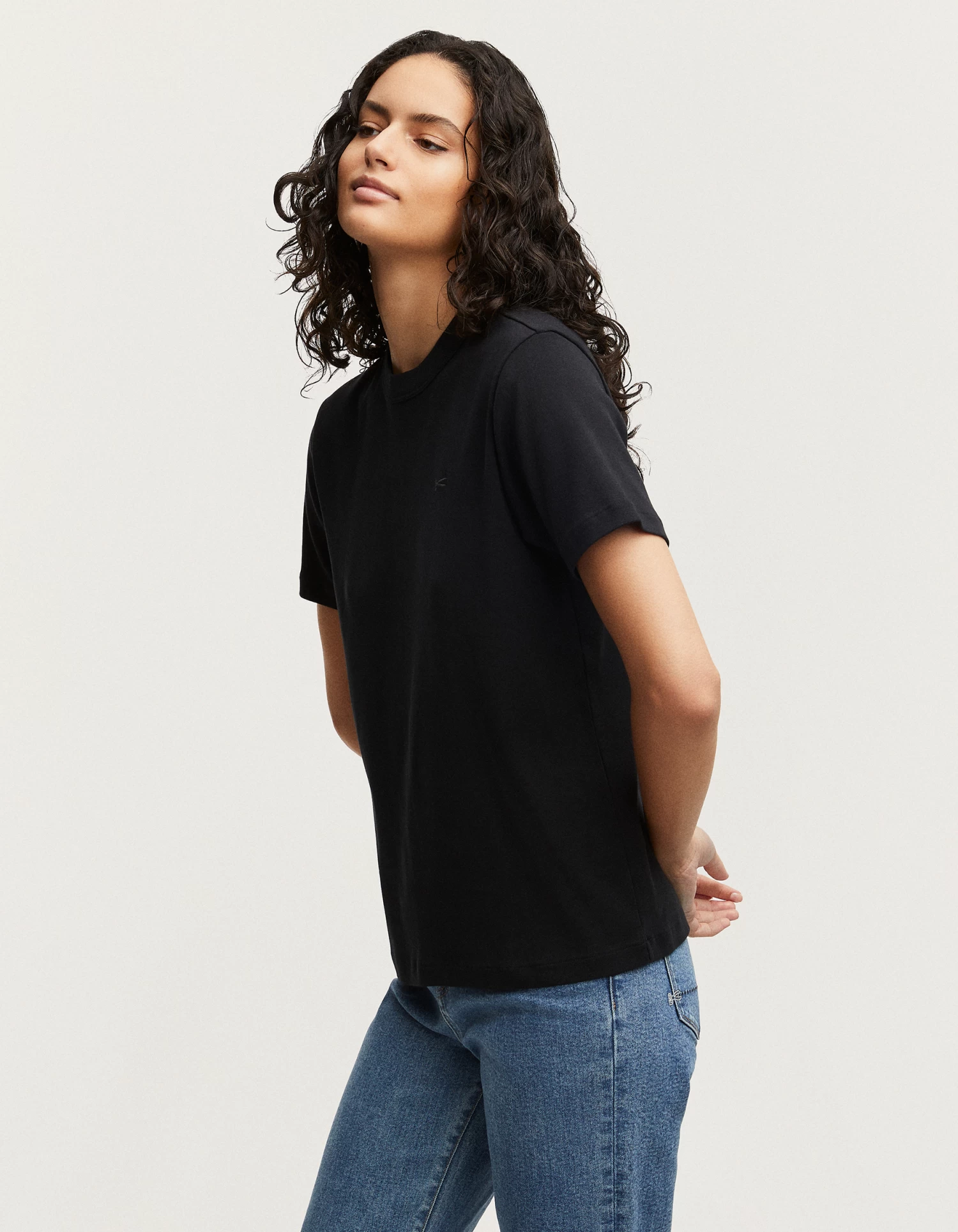Denham JESSICA TEE Rib Cotton Jersey 5 Denham JESSICA TEE Rib Cotton Jersey - Afbeelding 3