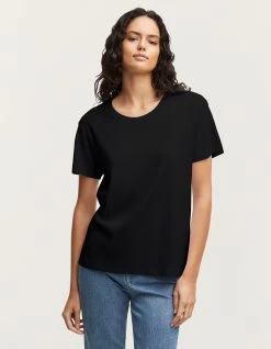 Denham EMMA TEE Rib Cotton Jersey