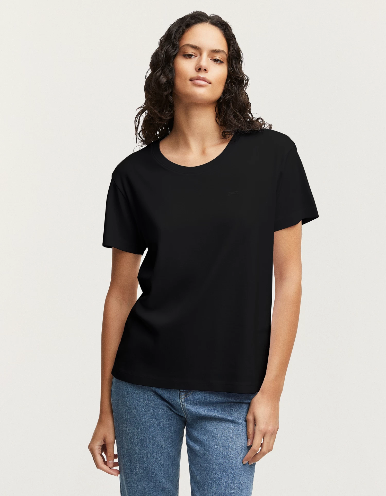 Denham EMMA TEE Rib Cotton Jersey 3 Denham EMMA TEE Rib Cotton Jersey