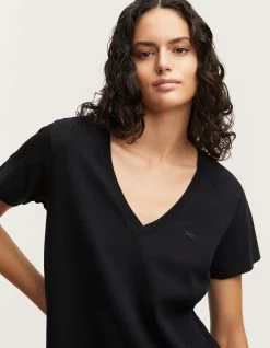 Denham RAMONA TEE Rib Cotton Jersey -Fusion Verkoop 02 23 01 52 031 row4 1