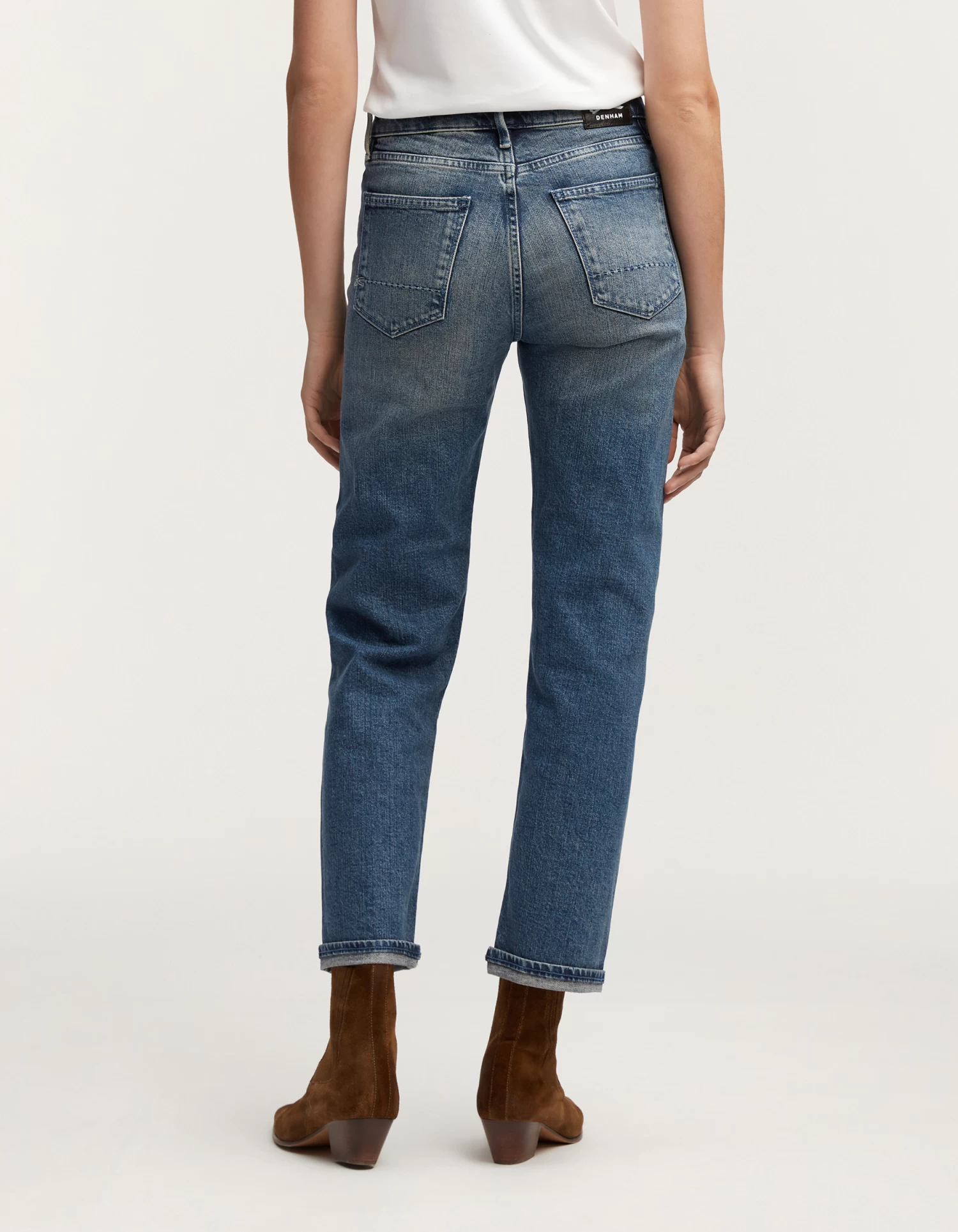 Denham BARDOT STRAIGHT Stretch Selvedge 6 Denham BARDOT STRAIGHT Stretch Selvedge - Afbeelding 4