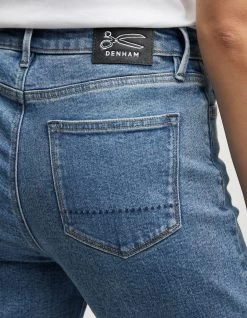 Denham BARDOT STRAIGHT Medium Stonewash -Fusion Verkoop 02 23 02 11 037 row5 2