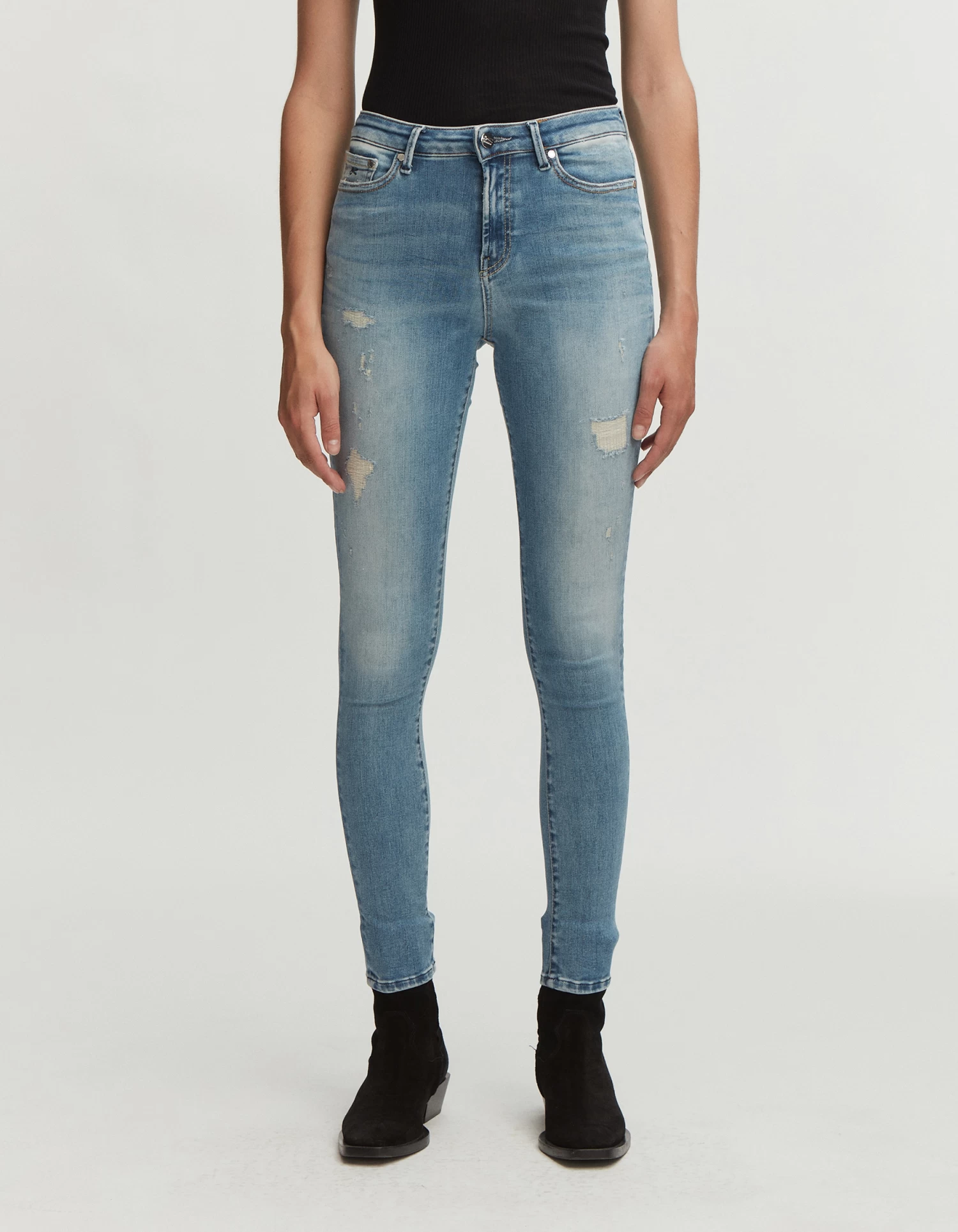 Denham NEEDLE Mid-Blue Authentic Repair 3 Denham NEEDLE Mid-Blue Authentic Repair