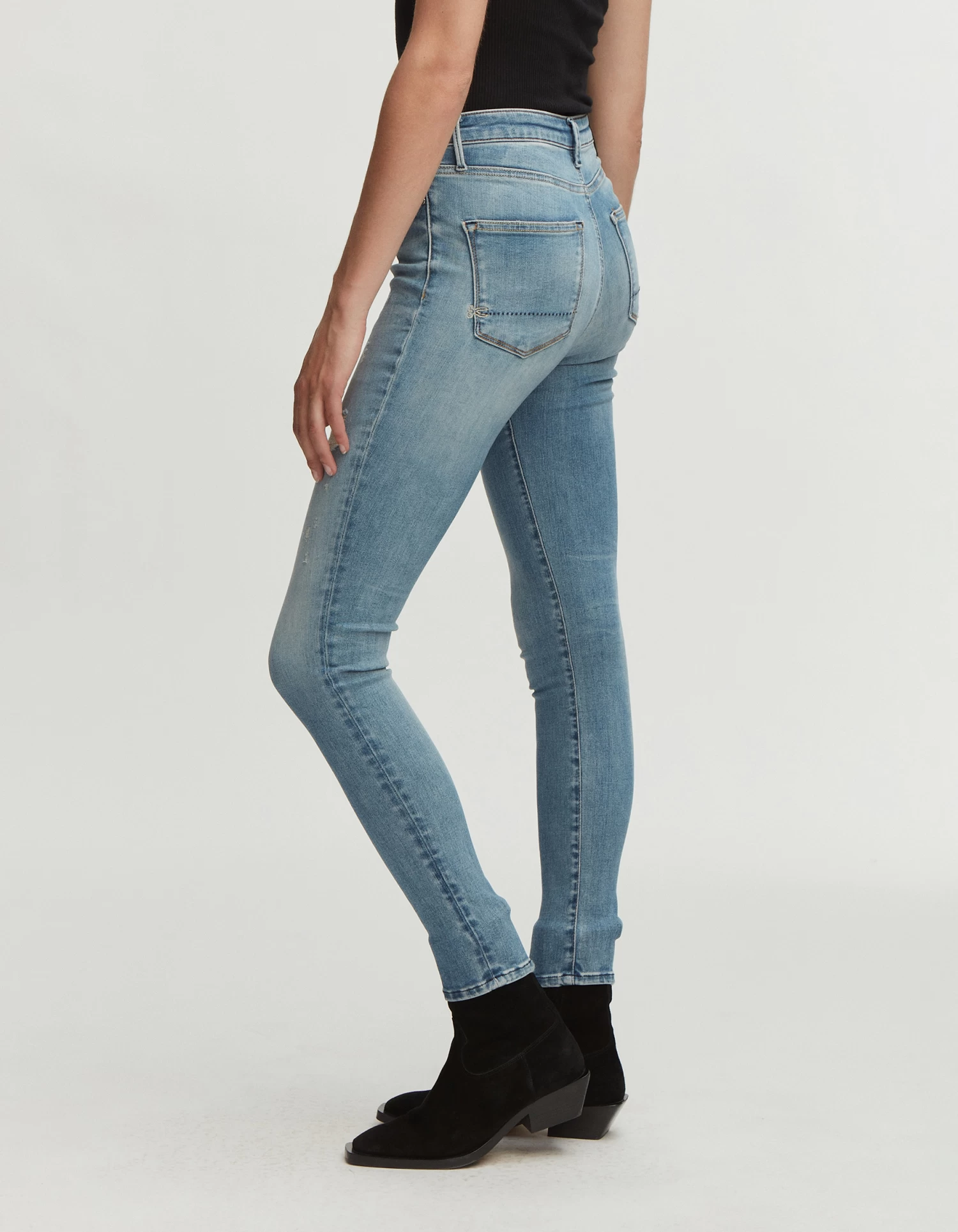 Denham NEEDLE Mid-Blue Authentic Repair 4 Denham NEEDLE Mid-Blue Authentic Repair - Afbeelding 2