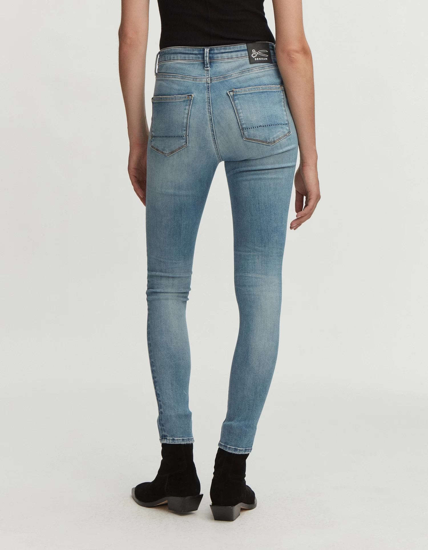 Denham NEEDLE Mid-Blue Authentic Repair 5 Denham NEEDLE Mid-Blue Authentic Repair - Afbeelding 3