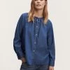 Denham PAMELA SHIRT Indigo Cotton 2 Denham PAMELA SHIRT Indigo Cotton -Fusion Verkoop 02 23 04 43 010 row1 1