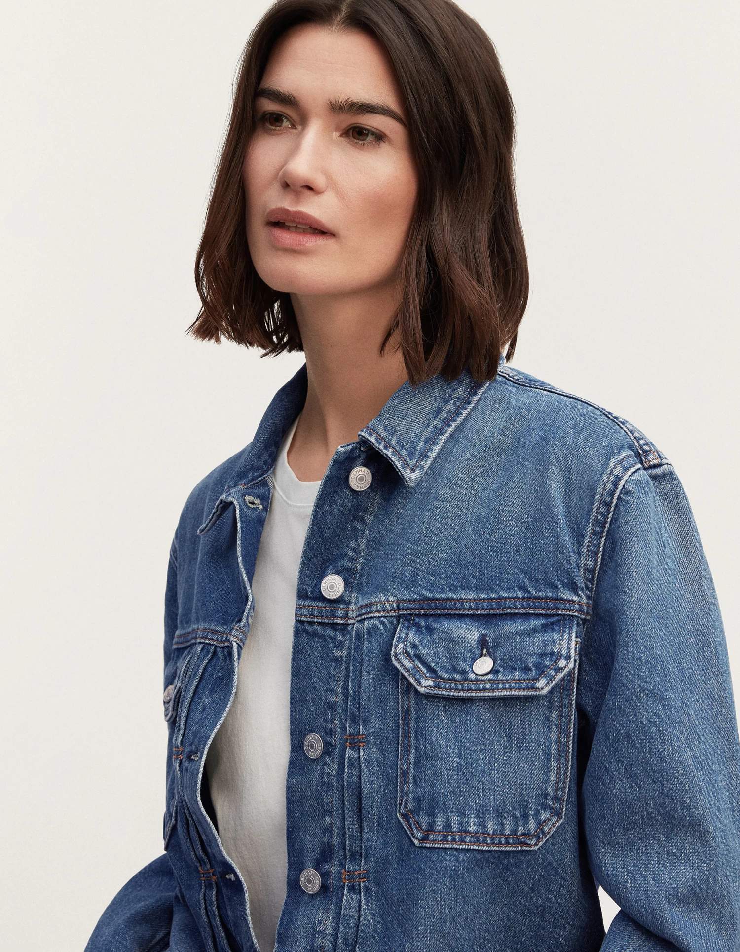 Denham RITA CLASSIC JACKET Authentic Stonewash Abrasions 5 Denham RITA CLASSIC JACKET Authentic Stonewash Abrasions - Afbeelding 3