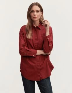 Denham OLIVIA 1 POCKET SHIRT Cotton Poplin