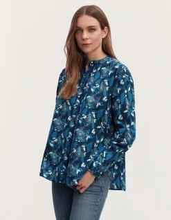 Denham MIROKI SHIRT Printed Cotton -Fusion Verkoop 02 23 07 40 030 row2 2