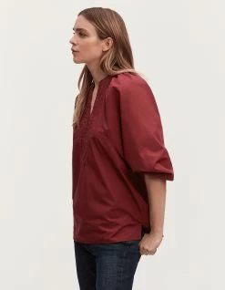 Denham MIKKI TOP Cotton Poplin -Fusion Verkoop 02 23 07 40 060 row2 2