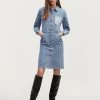 Denham SACHA SHIRT DRESS Heavy Stonewash -Fusion Verkoop 02 23 07 45 010 row1 1