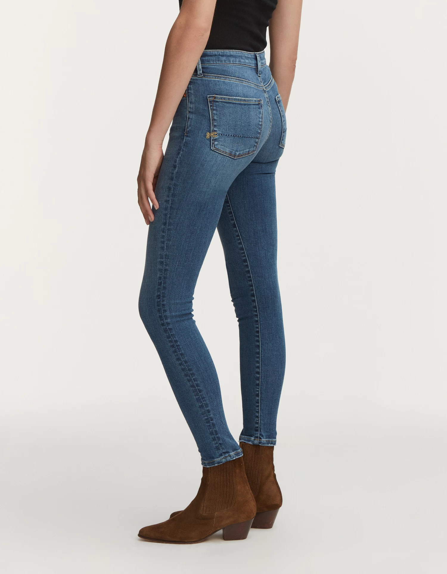 Denham SPRAY Indigo Dark Wash 4 Denham SPRAY Indigo Dark Wash - Afbeelding 2