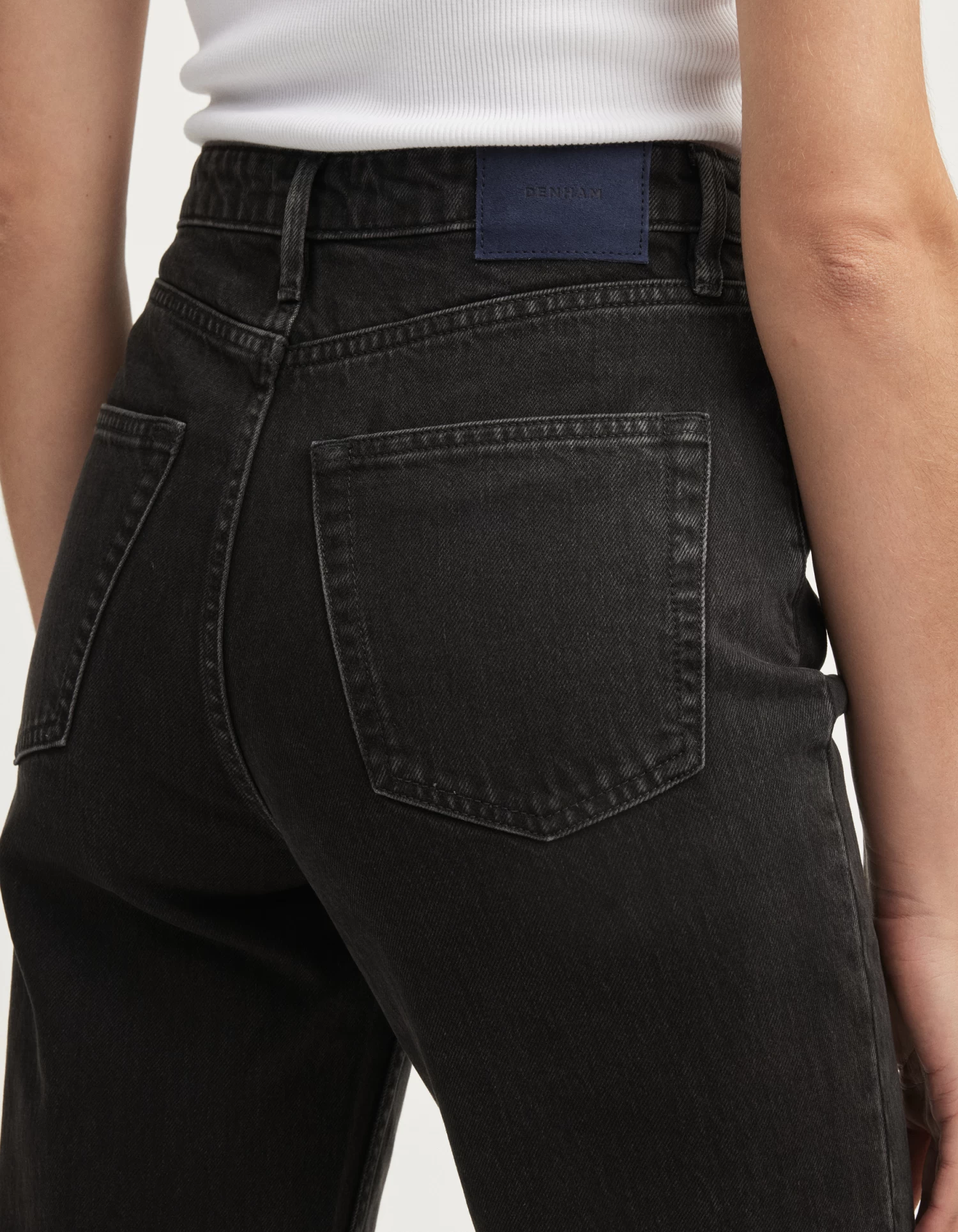 Denham SUKI Dark Wash Black 7 Denham SUKI Dark Wash Black - Afbeelding 6