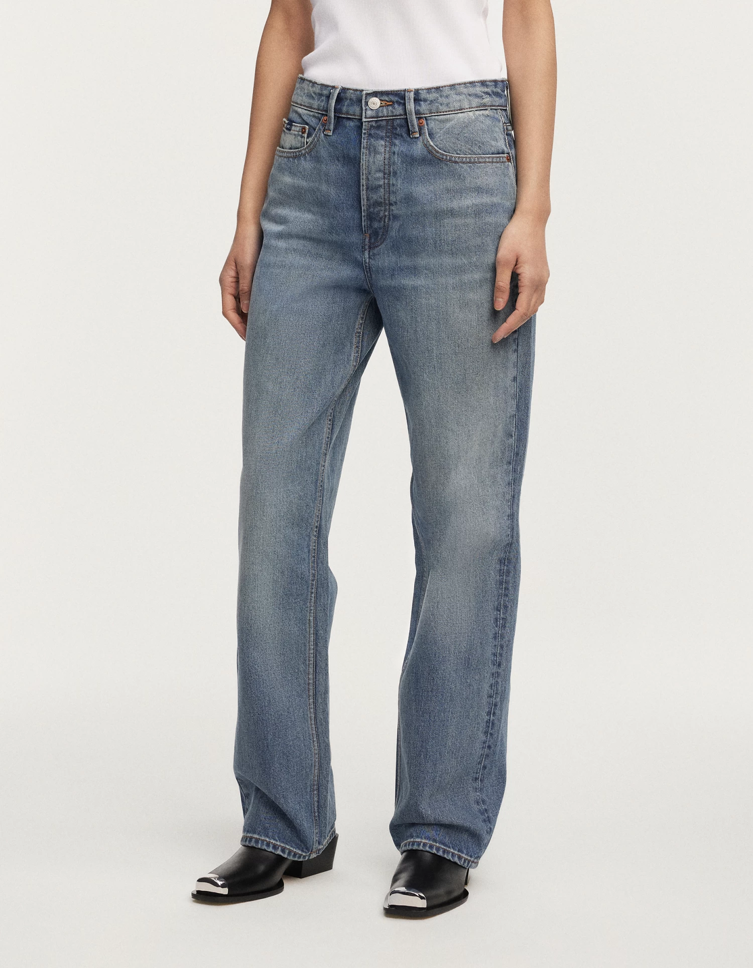 Denham IMA STONE WASH Authentic Blue 4 Denham IMA STONE WASH Authentic Blue - Afbeelding 2